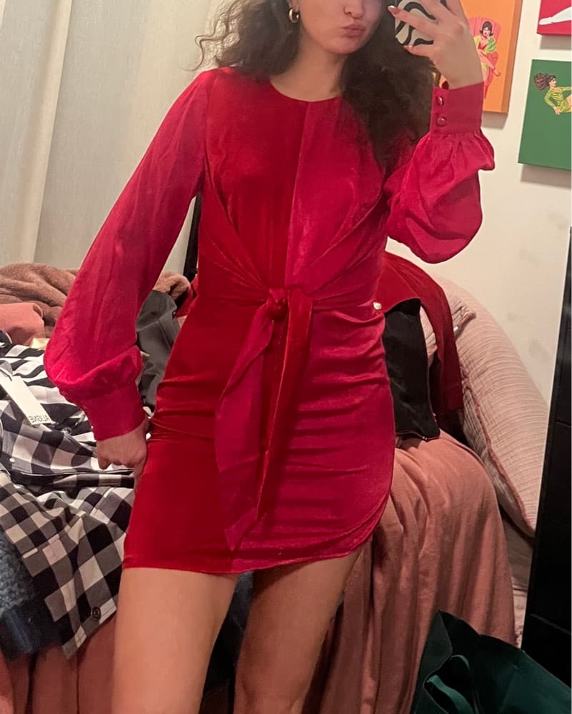 House Of Harlow Long Sleeve Dress - Image 2