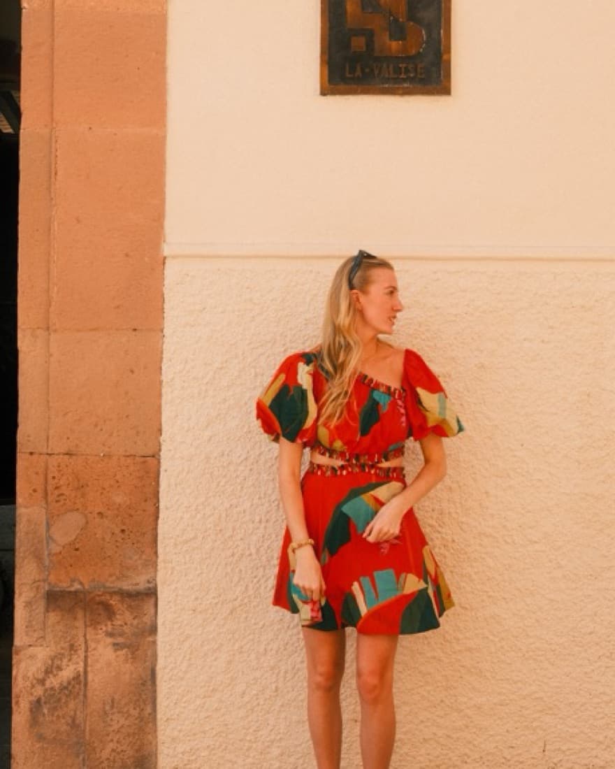 Farm Rio Vibrant Tropical Print Dress - Image 4