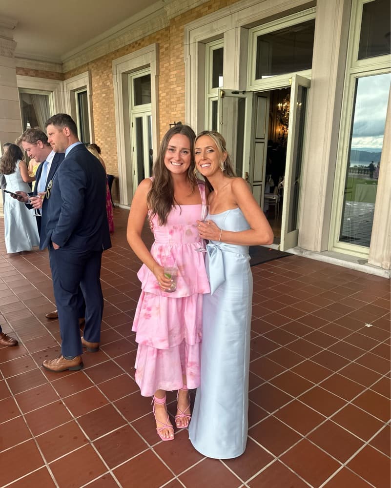 Pink Wedding Guest Dress - Image 2