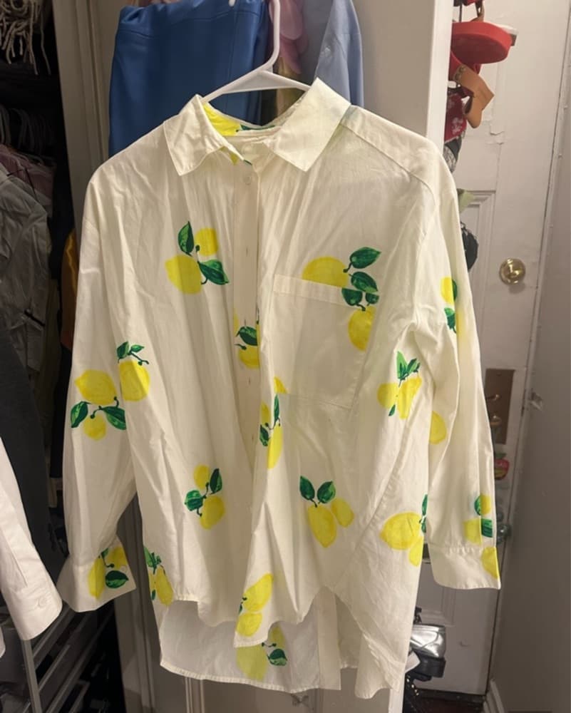 ESSENTIEL ANTWERP LEMON BUTTON DOWN - Image 1