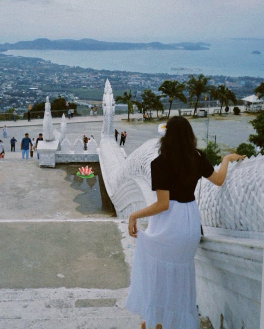 white Beach Dress - Image 2