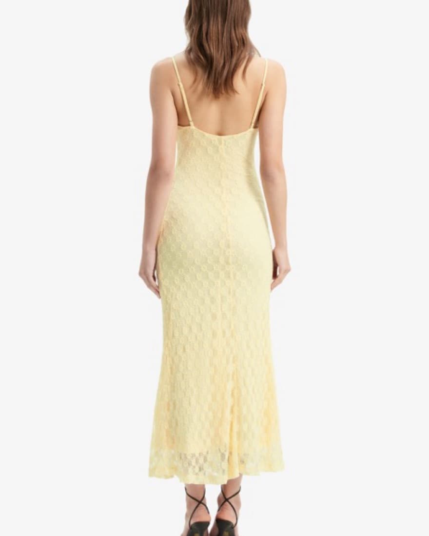 Bardot Canary Dress - Image 2