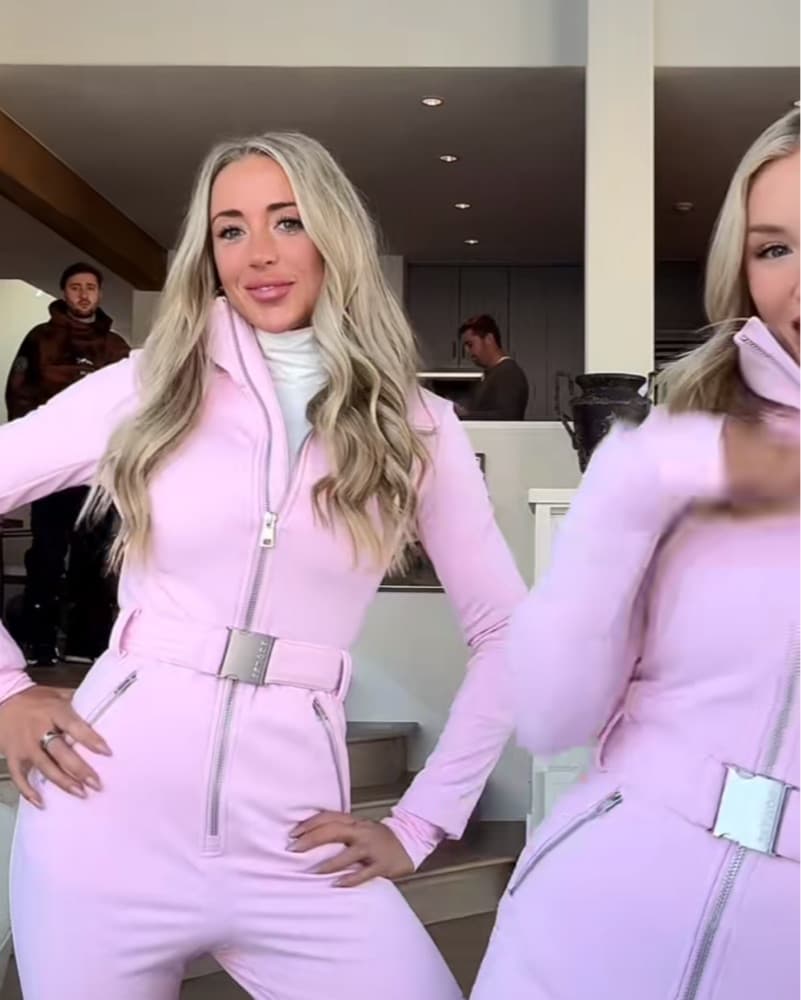 Bo Tee Oh Polly Pink Ski Suit  - Image 4