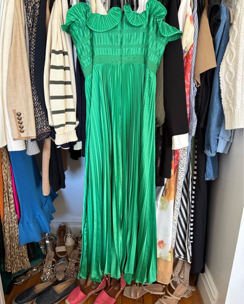 Amur Emrald Green Midi Dress  - Image 2