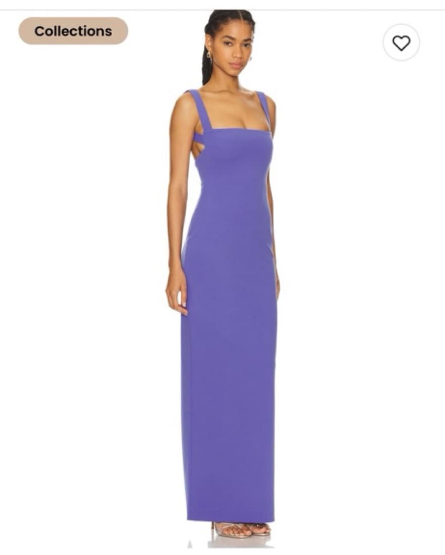 Revolve, Solace London Purple Gown  - Image 2