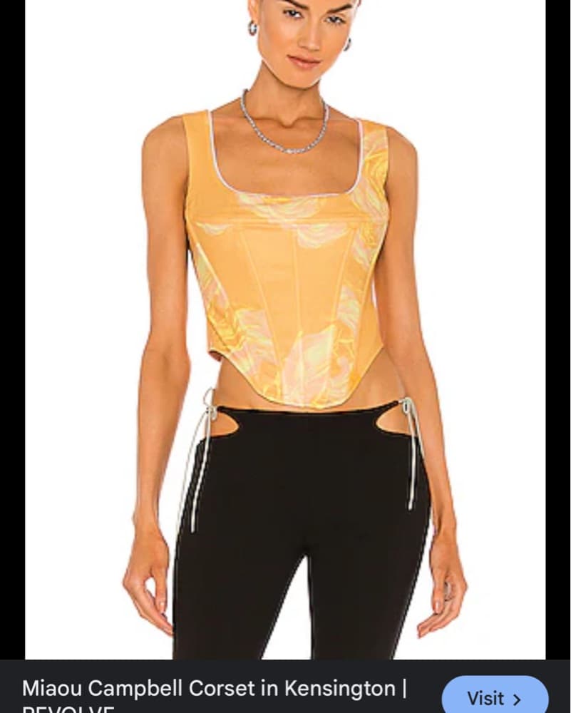 Miaou Campbell Corset - Image 1