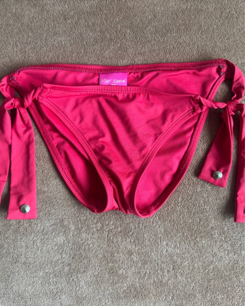Vintage Fuchsia Betsey Johnson Swimsuit  - Image 1