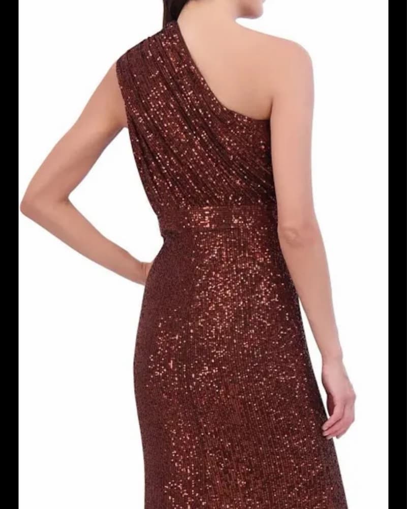 Vince Camuto Women's One-Shoulder Sequin - Image 3