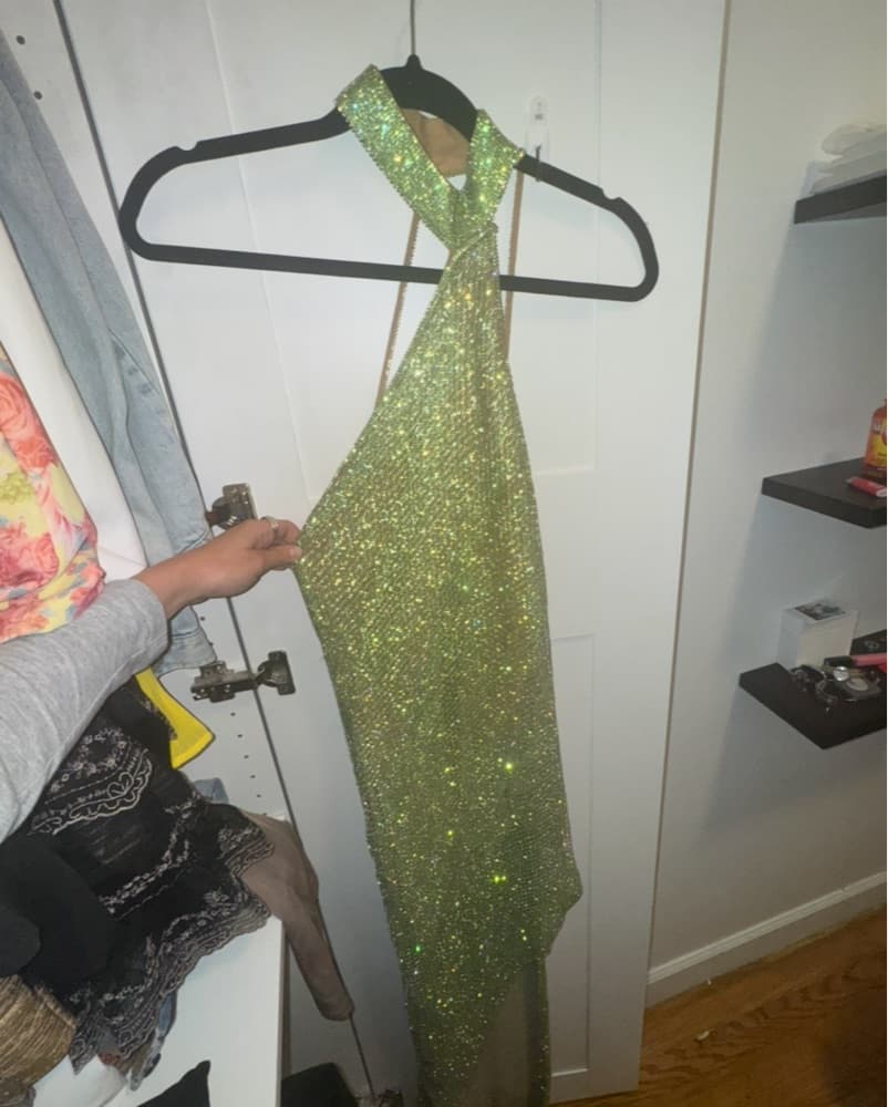 Retrofete Green May Mashiah Gown - Image 2