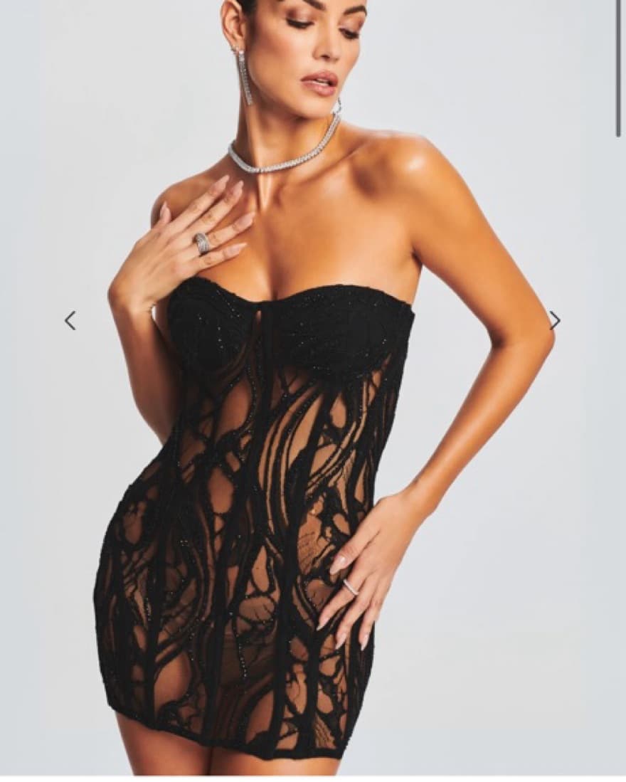 RETROFETE BRYSON EMBELLISHED DRESS - Image 4