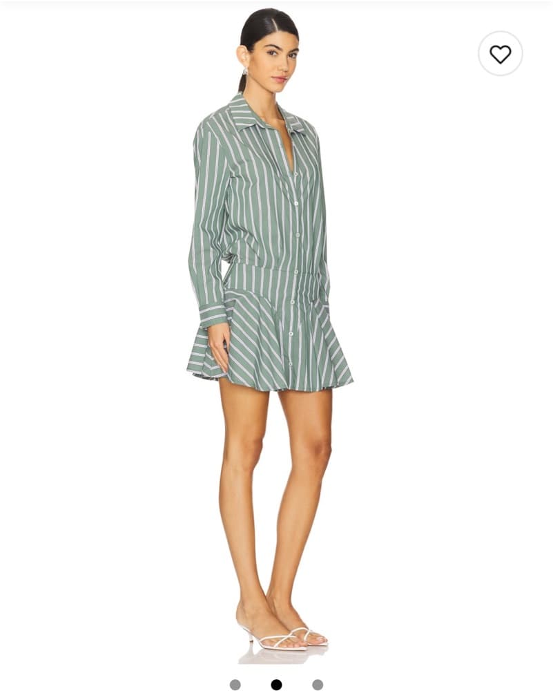 Naeem Dress in Juniper SAYLOR - Image 2