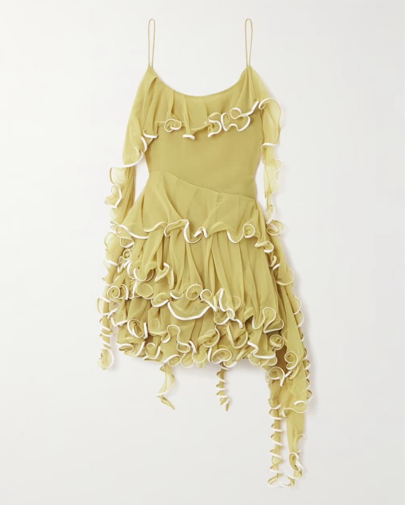 Jellyfish Ruffle Mini Dress - Image 1