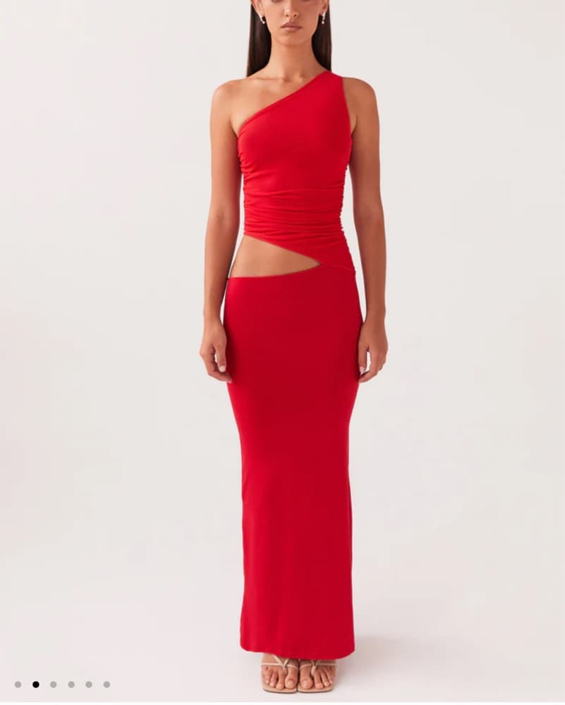 PepperMayo - Seranella One Shoulder Maxi - Image 1