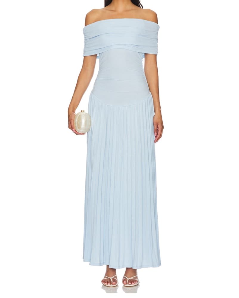 Revolve Field Of Dreams Dress In Blue - Image 1