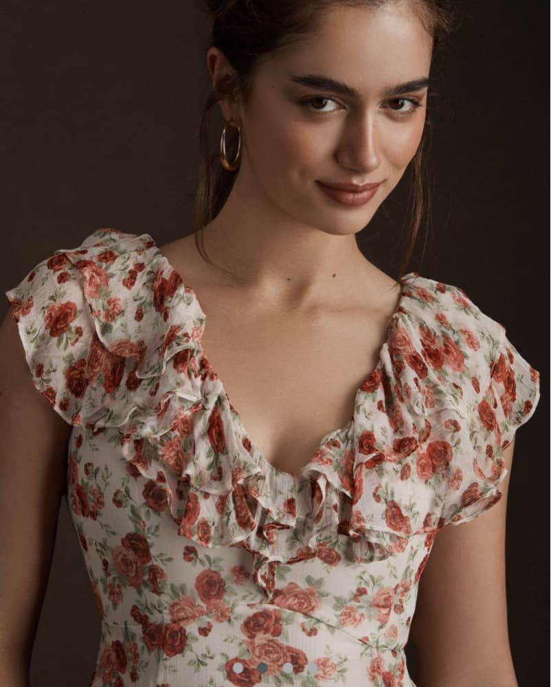 Sachin &  Babi Floral Gown - Image 3