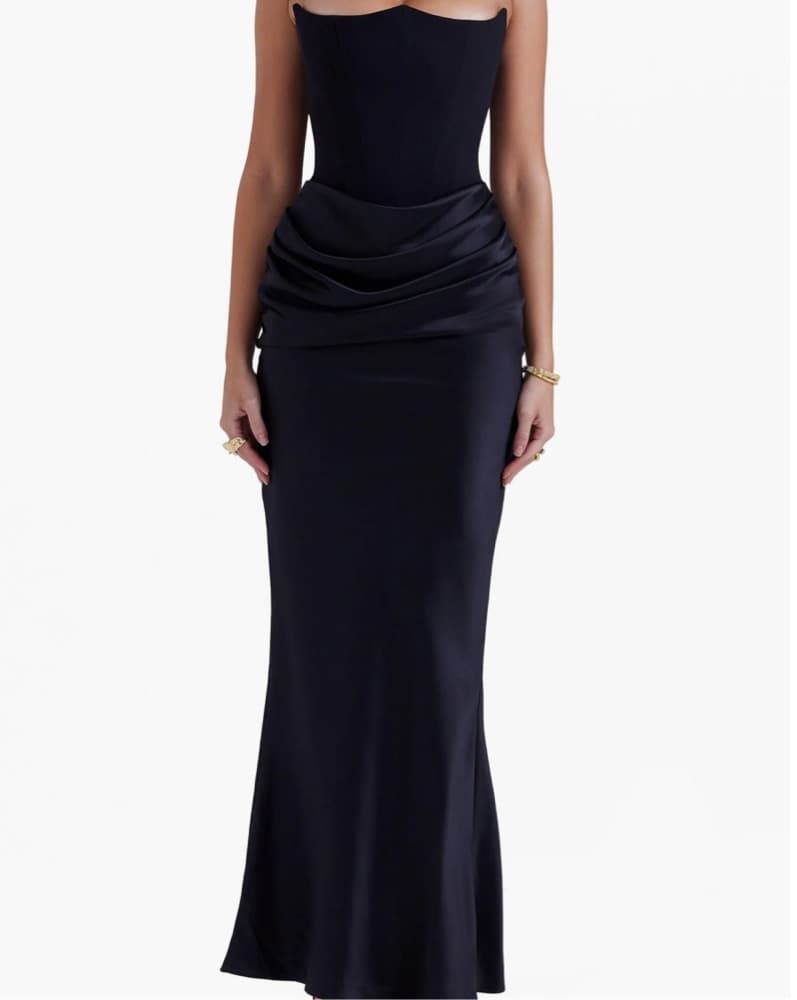 House of CB Persephone Dress Black - Image 3