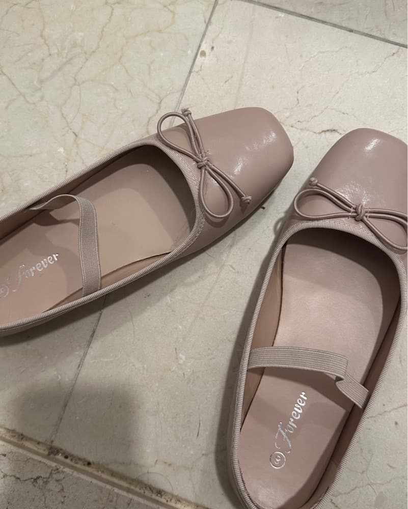 Light Pink Ballet Flats - Image 1