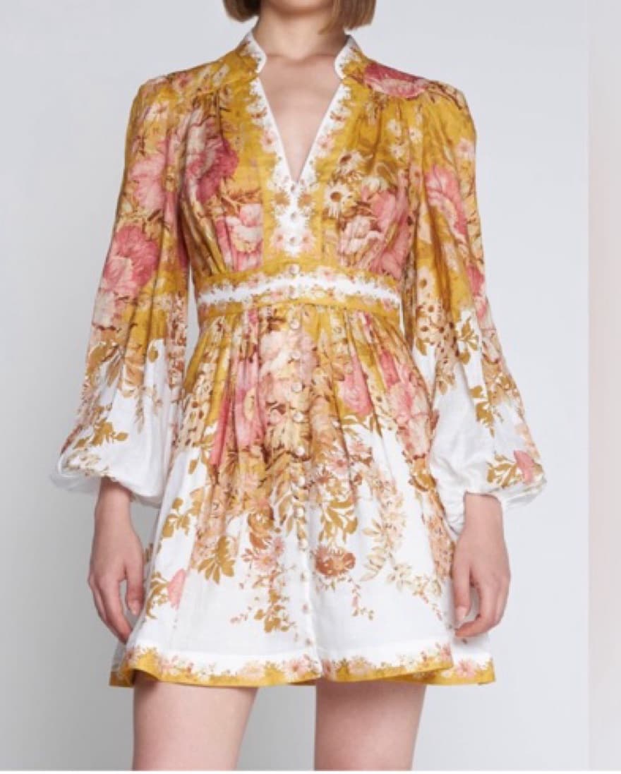 Yellow/Orange Floral Zimmermann - Image 1
