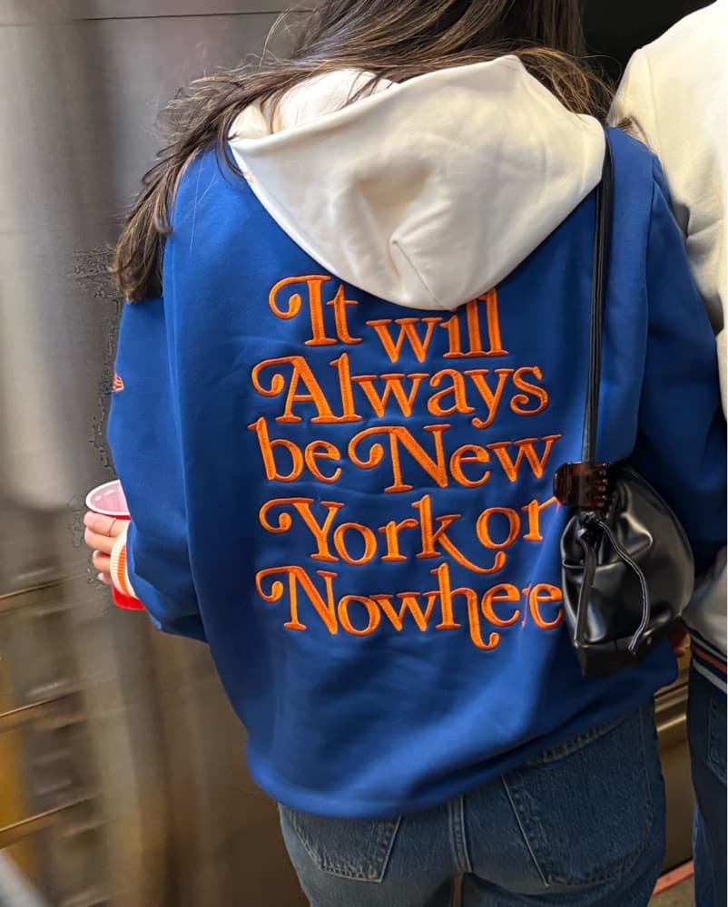 NY Mets New York Or Nowhere Hoodie  - Image 1