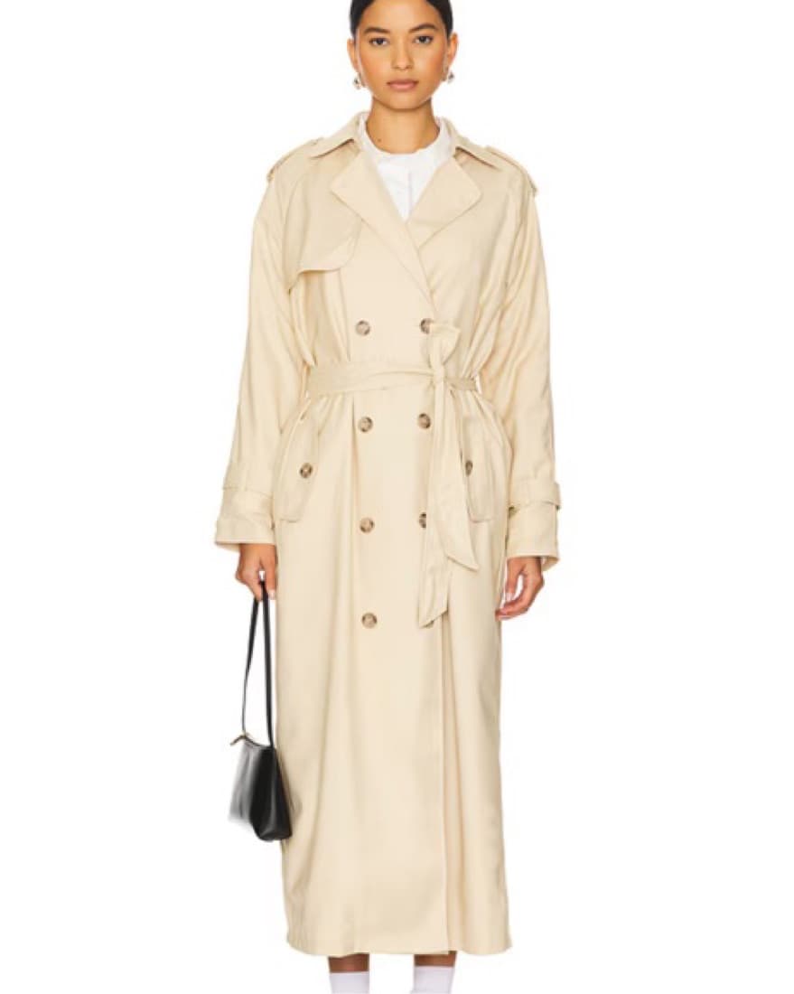 Beige Trench Coat  - Image 1