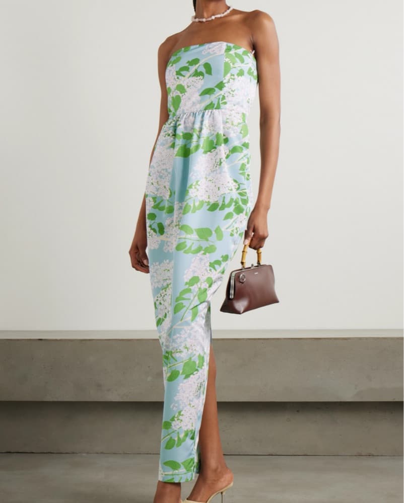 Bernadette Lena Strapess Floral Gown  - Image 2
