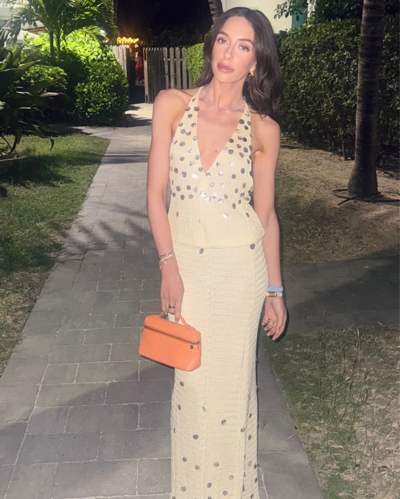 Shell Maxi skirt And Top Set  - Image 2