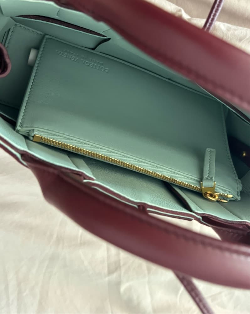 Bottega Veneta Red Mini Arco Bag - Image 3