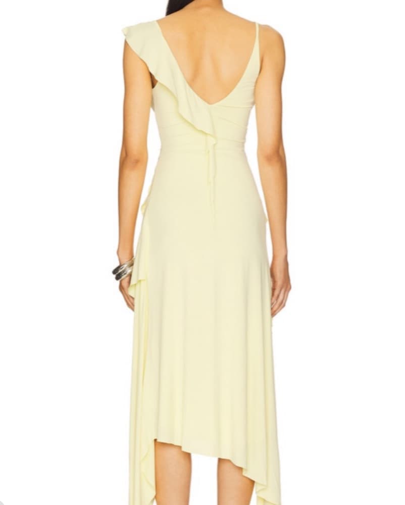 Bec & Bridge Butter Yellow Dress - Image 4