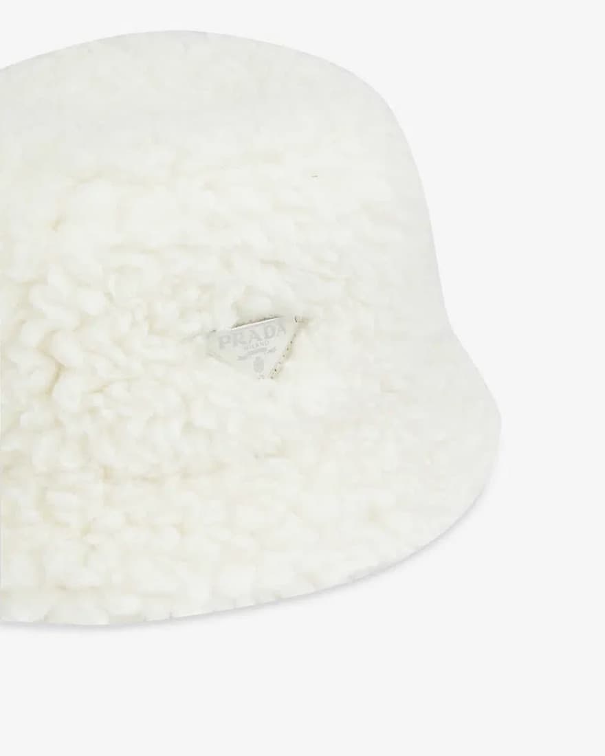 $1,500 Prada Sherpa Bucket Hat - Image 5