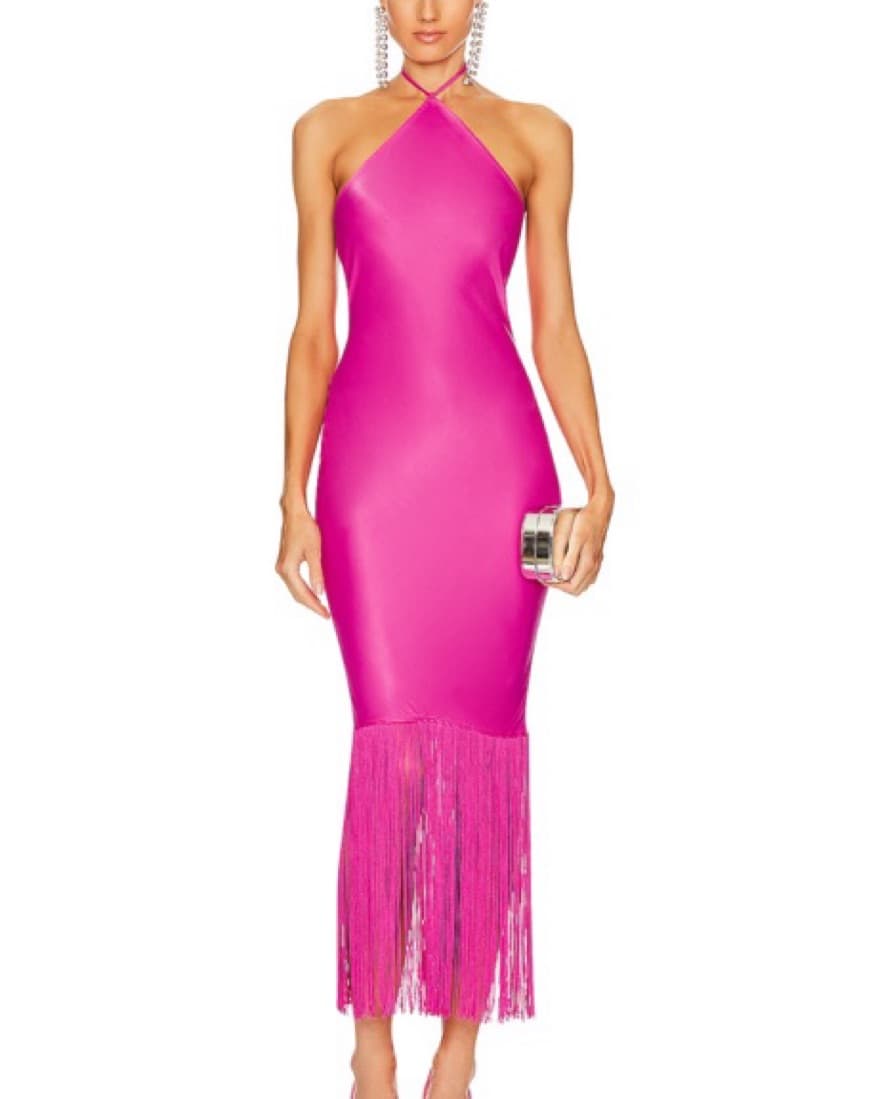 Camila Coelho Payton Maxi Dress Pink  - Image 2