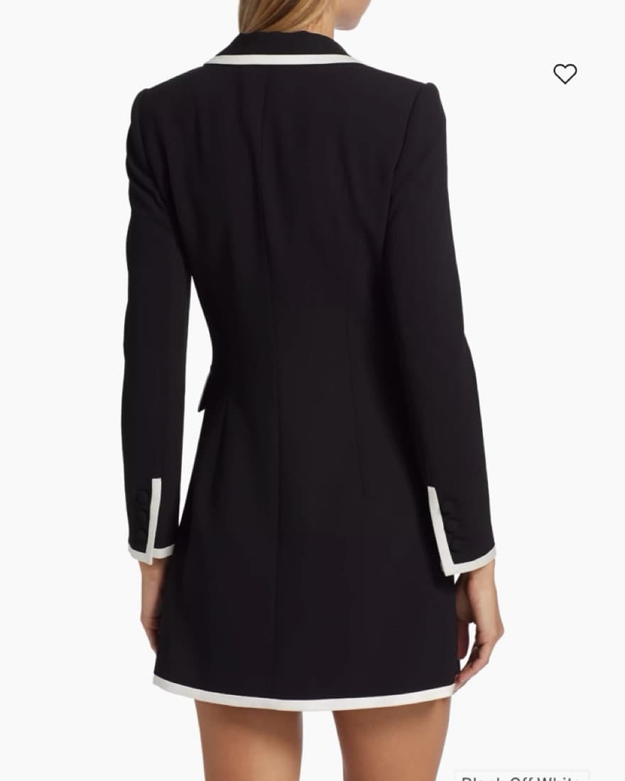 Black Blazer Dress - Image 5