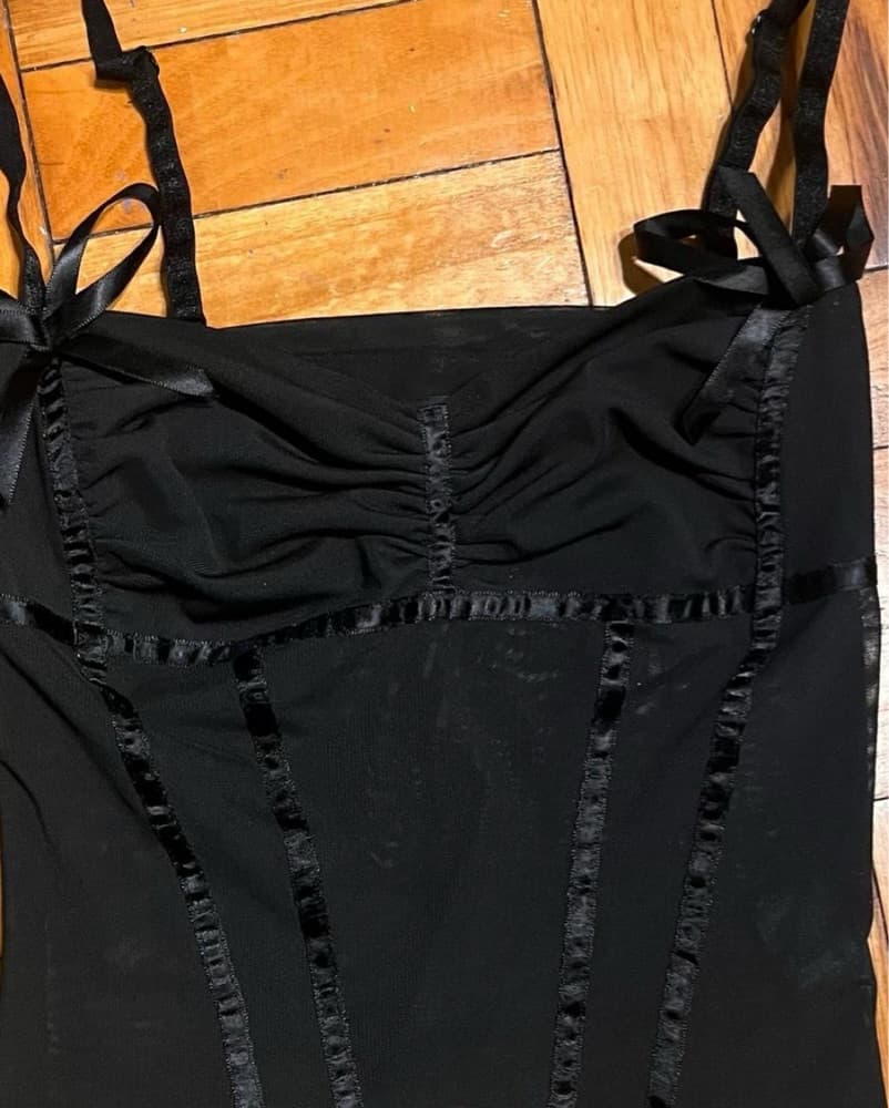 Sheer Corset Tank Top  - Image 5
