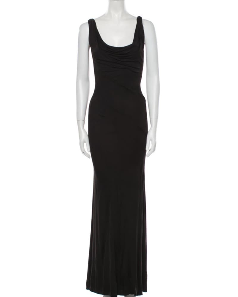 Vintage Versace Dress Gown - Image 5