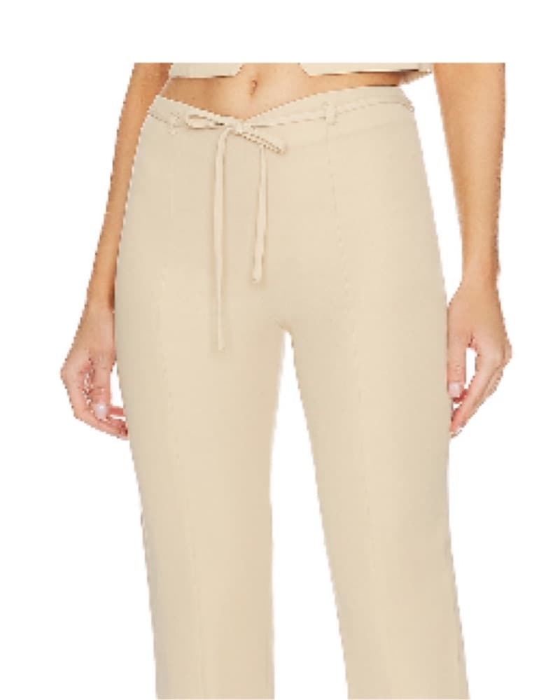 Abbey Pant In Nude Neutral - Image 2
