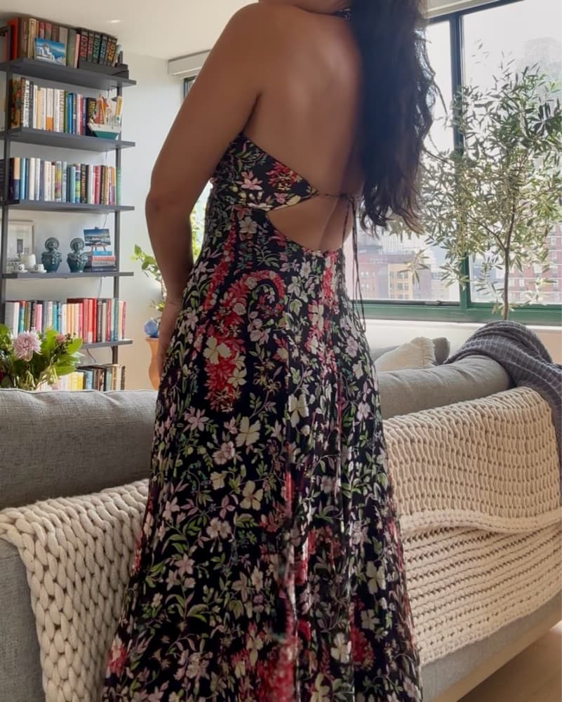 Etro Zodiac Open Back Dress (S/M) - Image 2