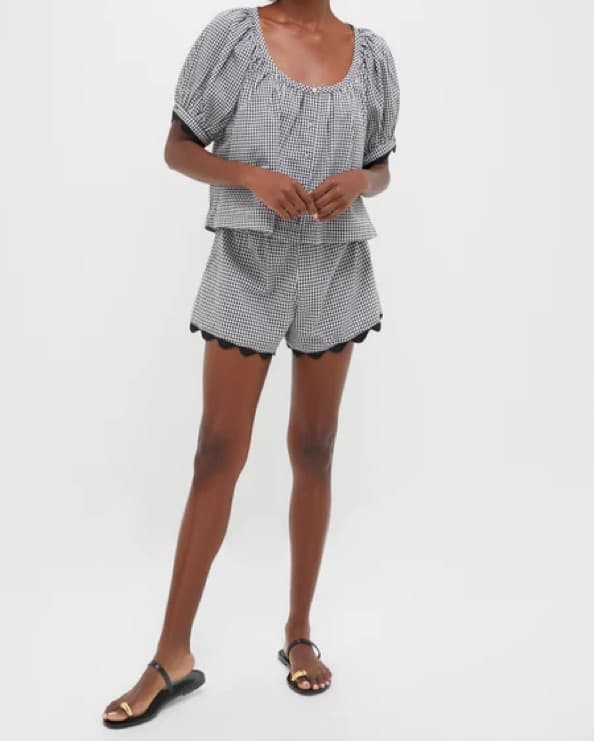Tuckernuck Black Gingham Ric Rac Set - Image 5