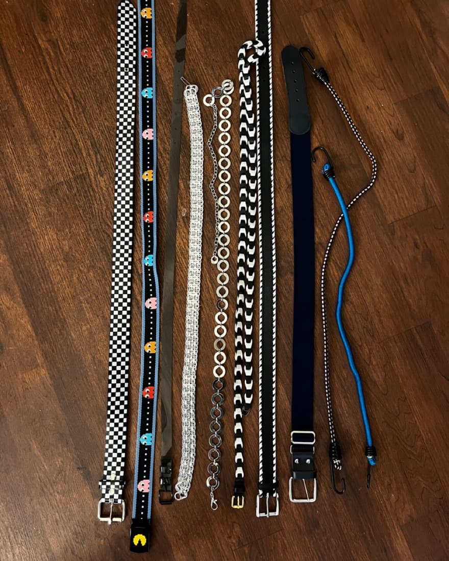 CHOICE OF 3! Belts: diy y2k vintage - Image 1