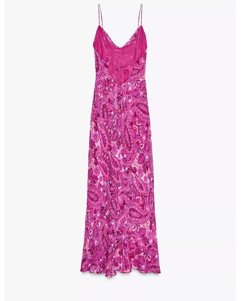 Vibrant Floral Midi Dress - Image 6