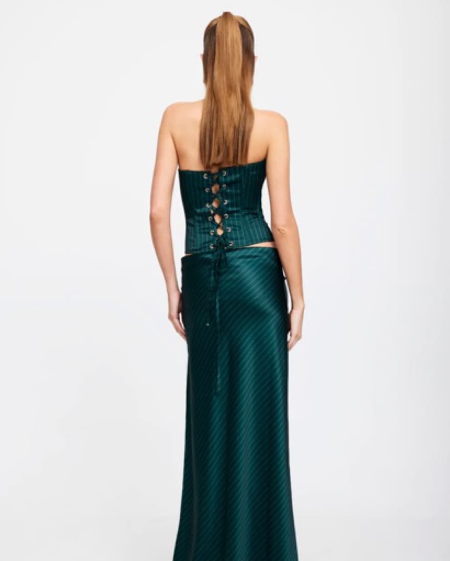 Lioness Green Pinstripe Set  - Image 4