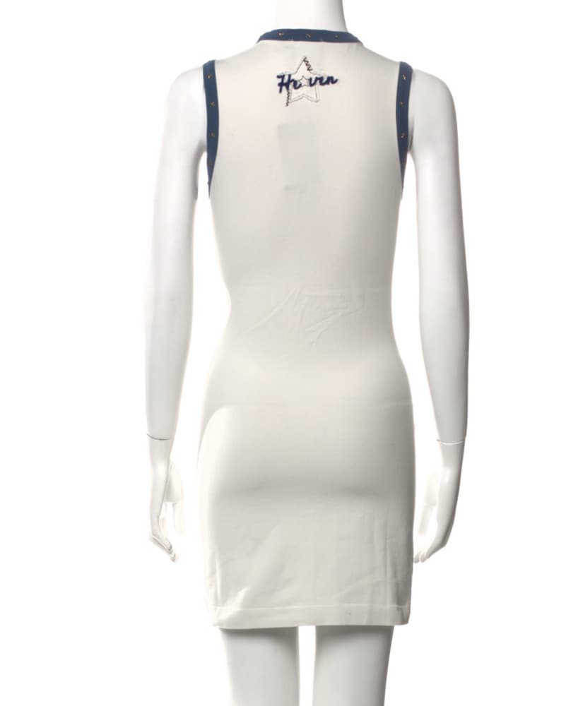 Heaven By Marc Jacobs White Mini Dress - Image 3