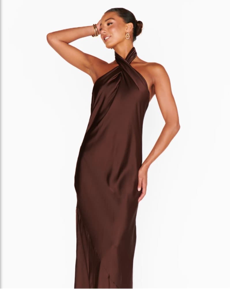 Jasmine Halter Maxi Dress  - Image 1