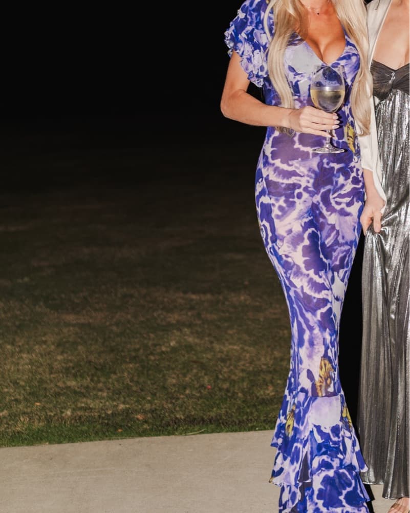 Rat & Boa Maxi Dress - Image 1