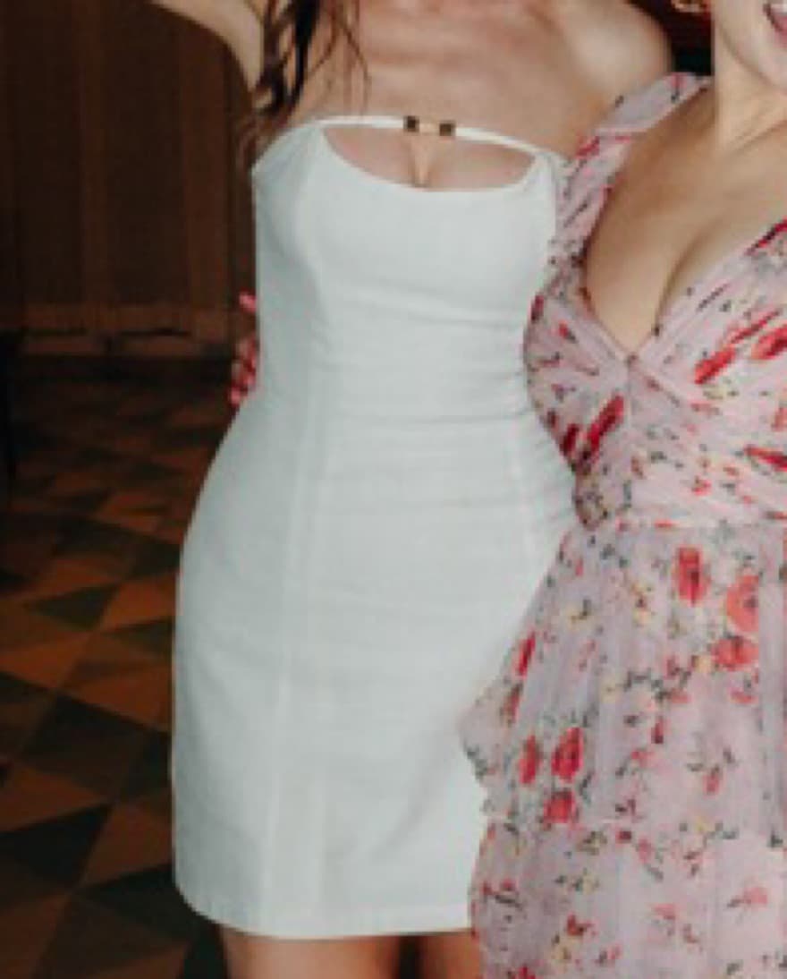 Cult Gaia White Mini Dress - Image 1