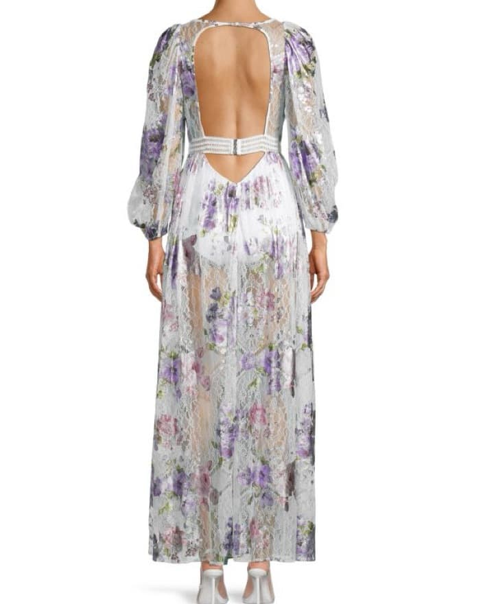 For Love & Lemons Floral Maxi Dress - Image 3