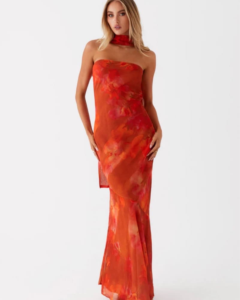 Peppermayo Amber Strapless Maxi Dress - Image 2