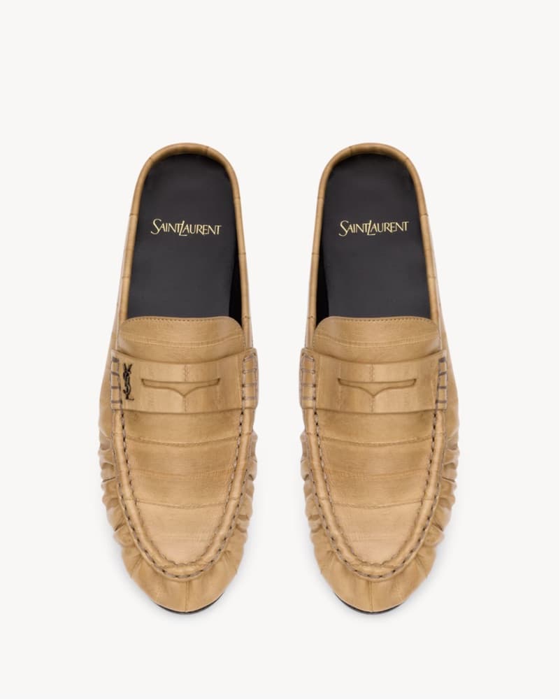 Saint Laurent Quilted Leather Loafers - Image 3