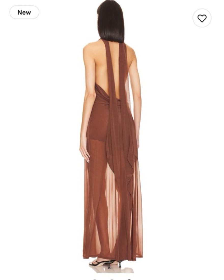 LPA Sheer Maxi Dress - Image 2