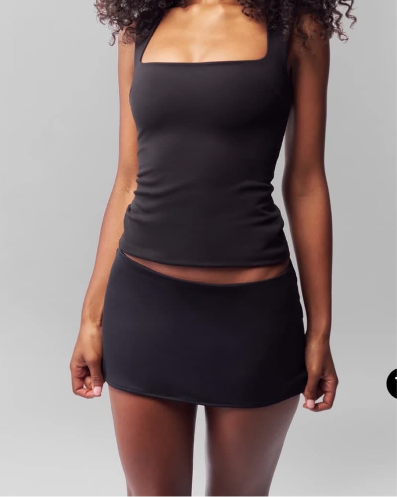 Guzio Black Mini Skirt  - Image 1