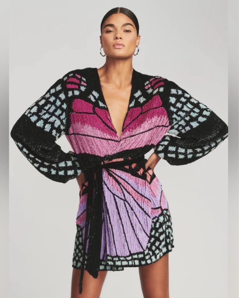 Retrofete Gabrielle Sequin Robe - Image 2