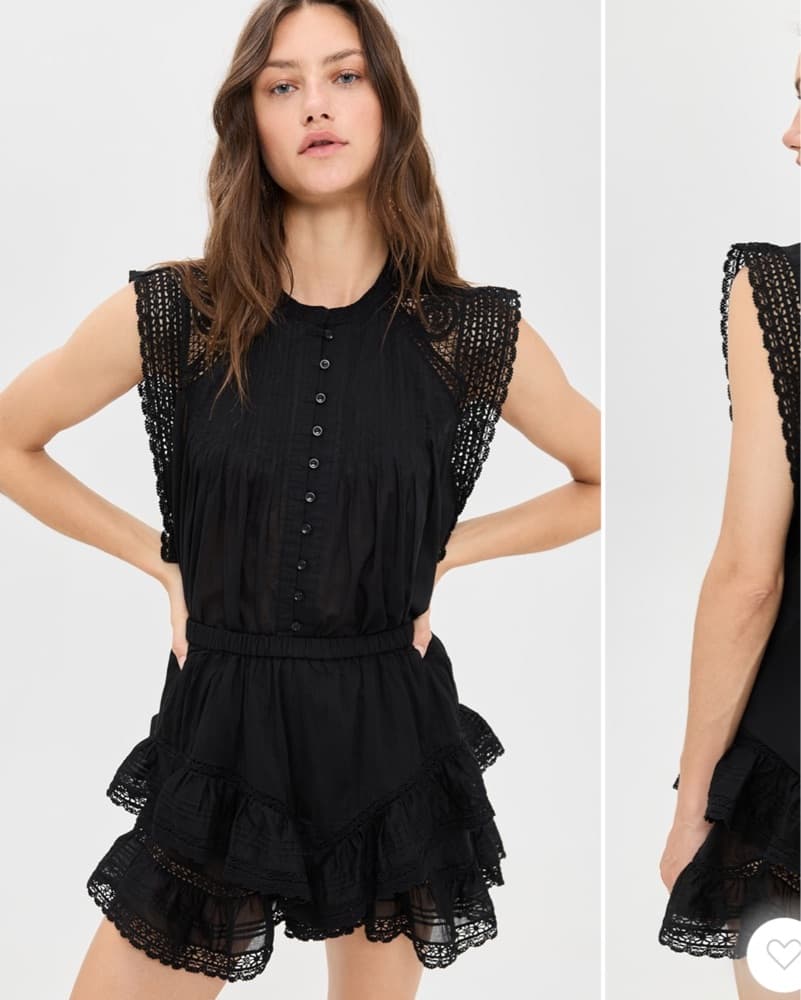 Isabel Marant Geana Ruffle Shorts  - Image 3